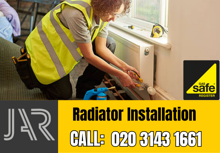 radiator installation Lower Edmonton